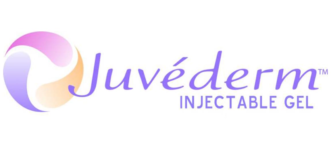 Juvederm injectable gel product logo